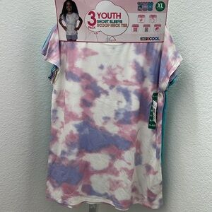 32 Degrees Cool Youth Girls 3-Pack Short Sleeve Tee